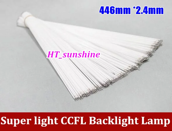 

Free Shipping 446mm*2.4mm ccfl lamp for lcd monitor/lcd tv 20" 20.1"wide screen 446 mm ccfl backlight tube