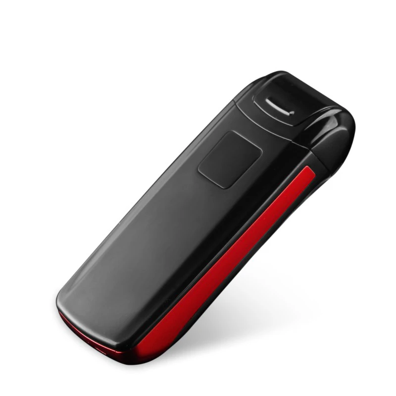 Плазменная usb-зажигалка для сигарет, для курения с двойной дугой, Электронная зажигалка, перезаряжаемая,, лазерная зажигалка - Цвет: black