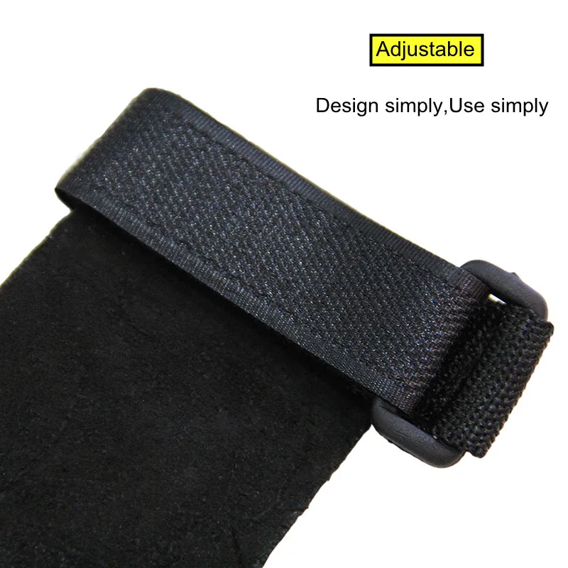 1 пара ручек для гимнастики защита ладоней рук черная кожа