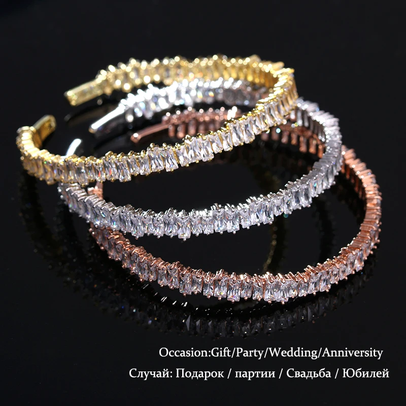 2017 модные регулируемые браслеты на запястье с высококачественным фианитом и в