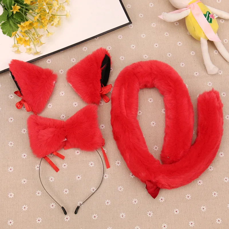 Женский обруч для волос украшение ночного клуба повязка на голову с меховыми