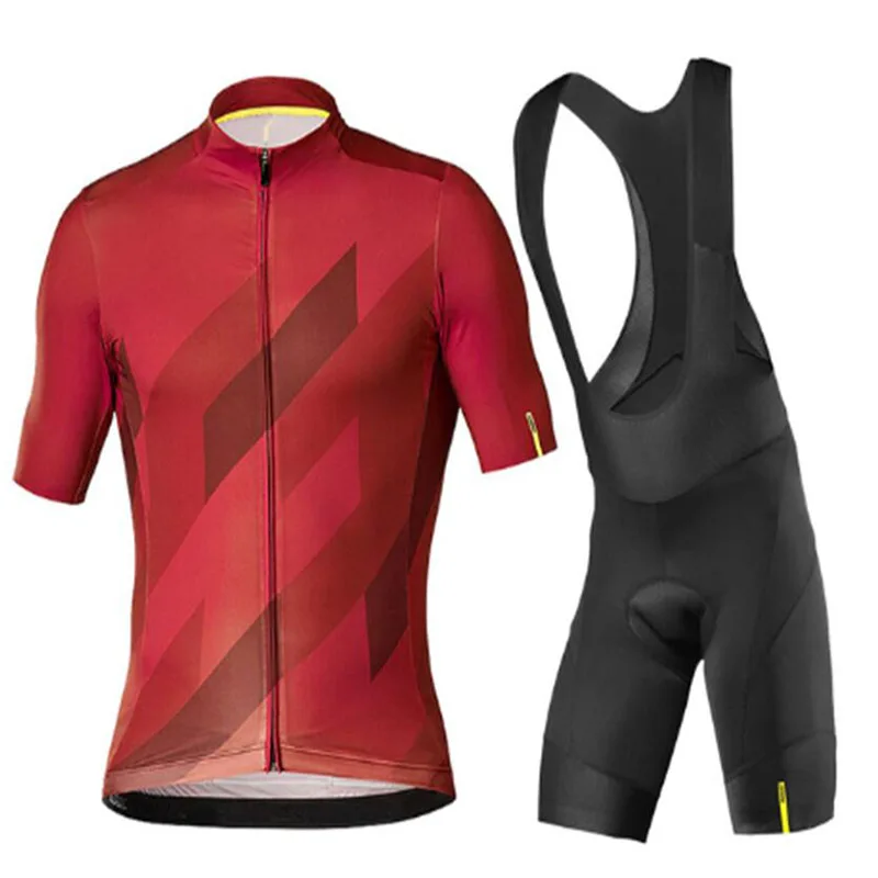 Мужская велосипедная форма pro team mavic 9D с гелевой подушкой одежда для велоспорта