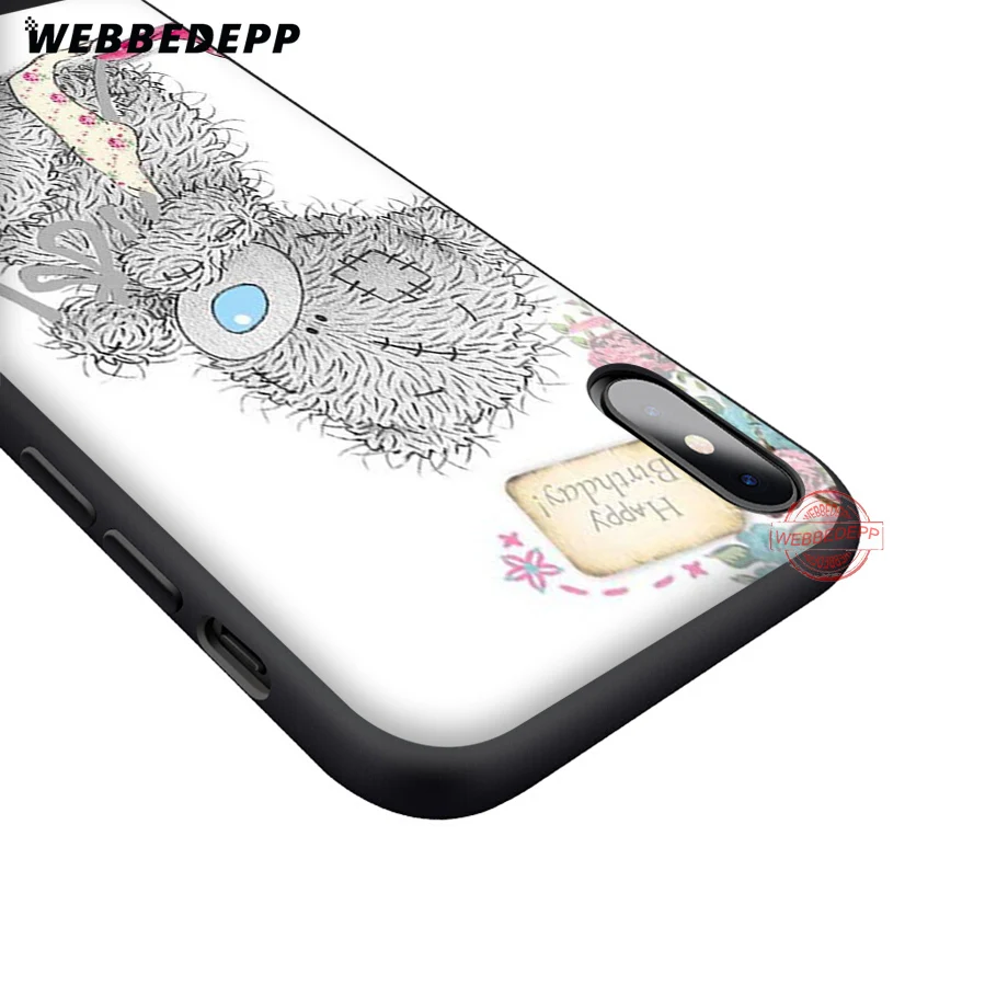Мягкий силиконовый чехол WEBBEDEPP Tatty Teddy Me To You Bear для iPhone 8 7 6S 6 Plus 11 Pro XS Max XR X 5 5S SE |
