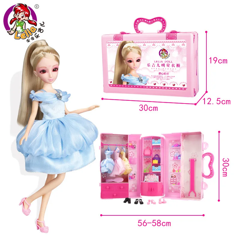 Подлинная Lelia Куклы Игрушки для девочек кукла модная одежда обувь костюмы kawaii куклы аксессуары игрушки для детей подарки на день рождения
