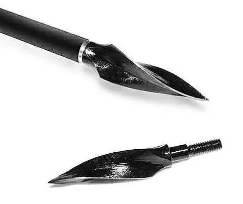 GPP 12 шт Keened Up винтовая скрученная 3 лезвия Broadheads 150 зернистая традиционная