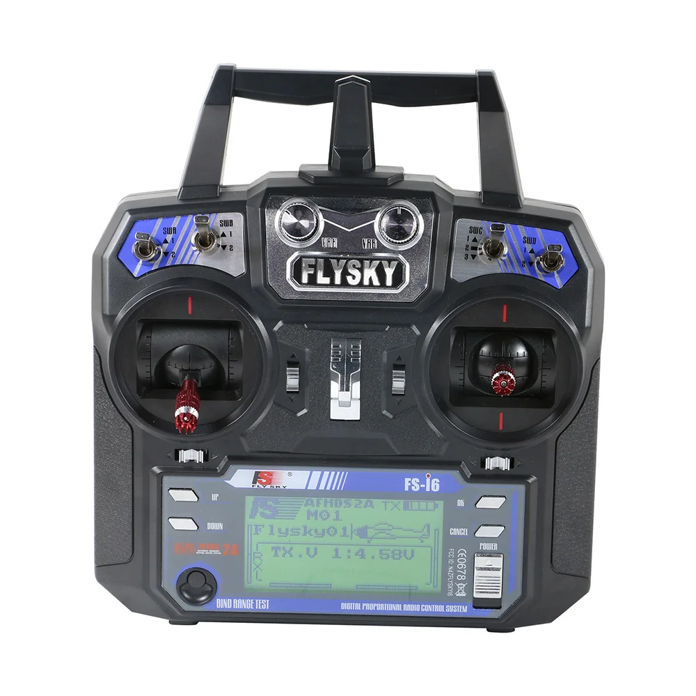 Flysky FS-i6 FS I6 2 4G 6ch RC передатчик контроллер FS-iA6 или FS-iA6B приемник для
