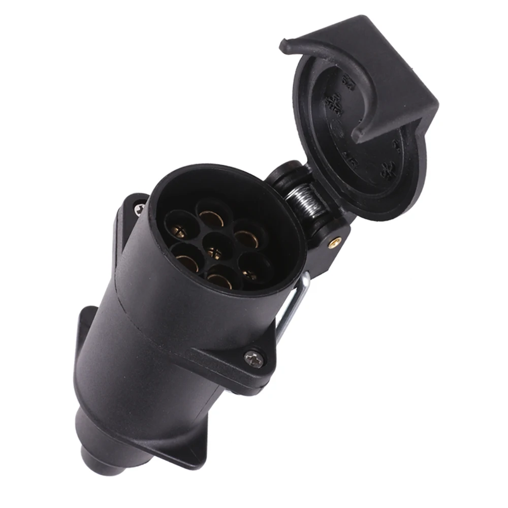 12 В пластиковый прицеп штекер гнездо 7 Pin RV разъем проводки буксировочный N Тип