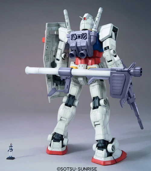 Японская оригинальная Гандам MG 1/100 модель RX-72-2 один год войны 0079 мобильный костюм