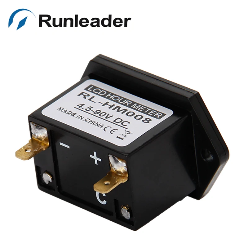 RL-HM008 Digital LCD AC 220V Powered Engine Hour Meter Used For Diesel Marine Vehicles Generator Kilns Pump Traffic | Автомобили и