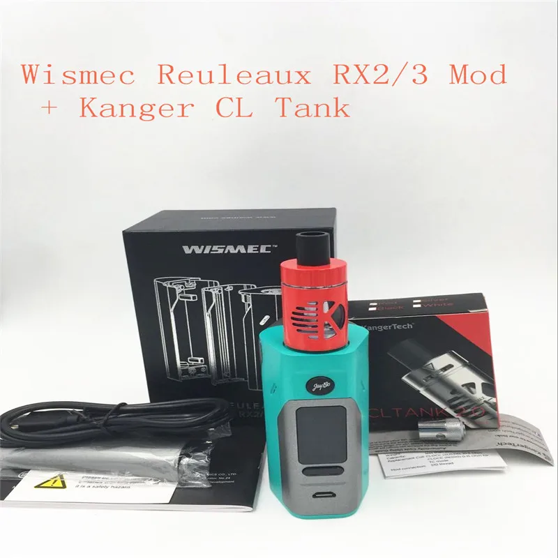 Электронная сигарета WISMEC RX2/3 MOD kit для аккумуляторов 18650 Комбинации CLTANK. Orante танк.