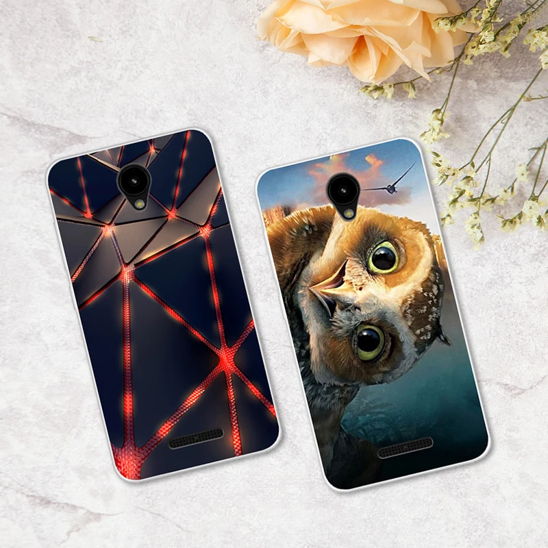 Чехол для Prestigio Wize G3 5 0 дюймов прозрачный рисунок силиконовые чехлы телефонов