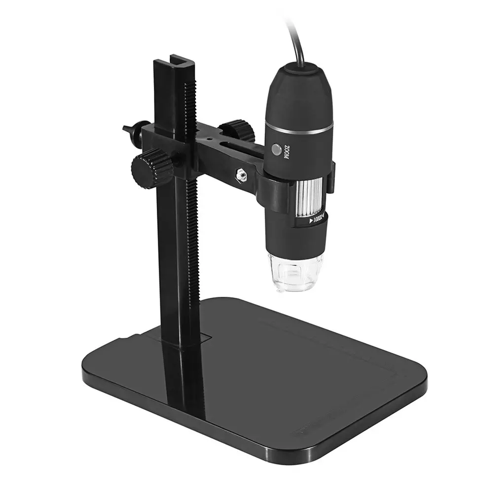 Подключаемый USB цифровой микроскоп с гибкой подставкой наблюдения руки для Windows