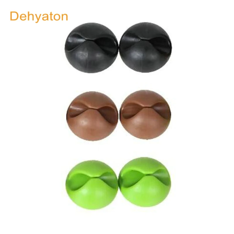 

Dehyaton 10pcs/lot Cable Winder Wire Organizer Cable Earphone Holder Cord Management Protetor de cabo for iPhone Samsung Huawei