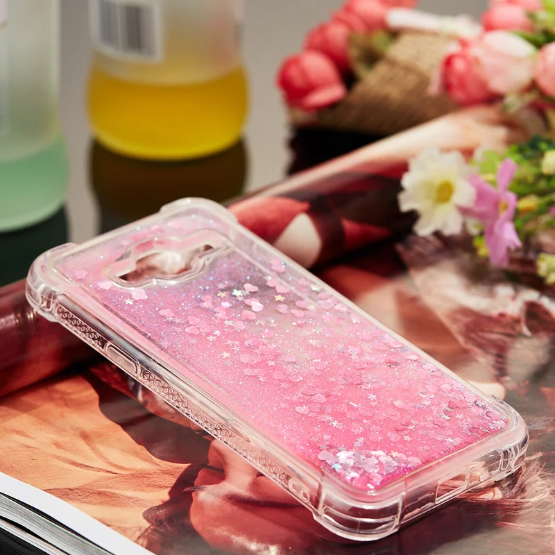 Милый чехол с сияющими блестками для Samsung Galaxy J3 J36 Bling Блестящий бампер SM-J320F/DS SM-J320H/DS SM-J320FN SM J300H J300F