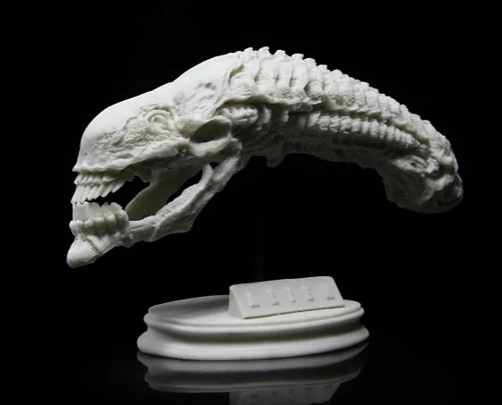 Гаражный набор чужой 1/6 AVP ксеноморф королева Череп белая форма каучуковая