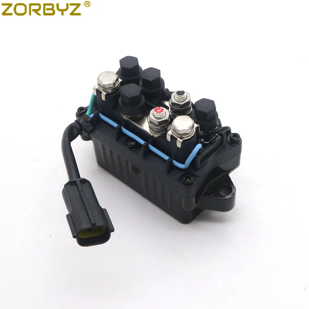 ZORBYZ 2 контактное реле для Yamaha 4 тактное подвесное 63P 81950 00 & 68F 01|Накладки и