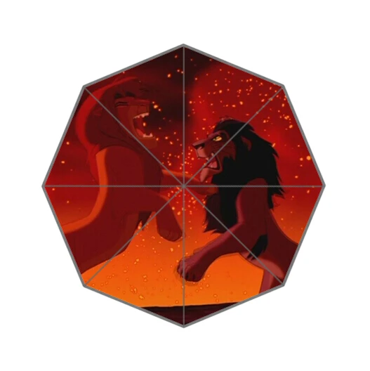 Fashion Design Umbrella Custom The Lion King Folding For Man And Women Free Shipping UPC-157 | Дом и сад