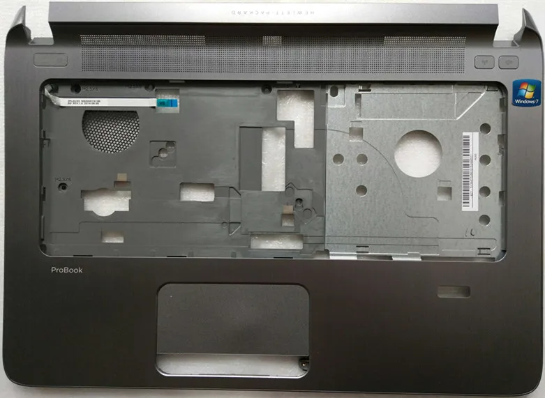 Чехол для ноутбука hp Probook 450 455 G0 G1 768139-001 AP15A000410 верхняя задняя/передняя рамка/Упор для рук/нижний чехол/Touc hp ad - Цвет: Palmrest black