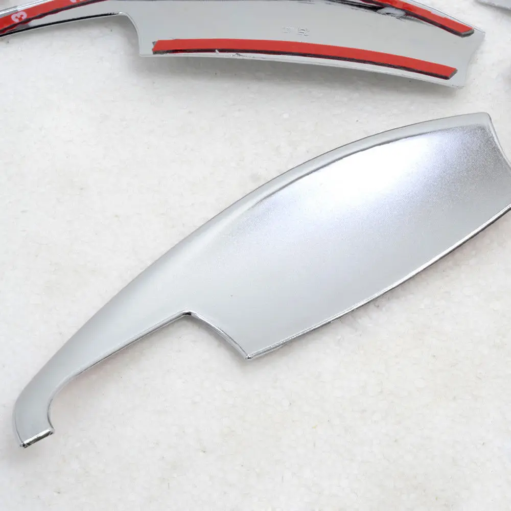 8 шт./компл. хромированная боковая дверная ручка для автомобиля крышка вставки