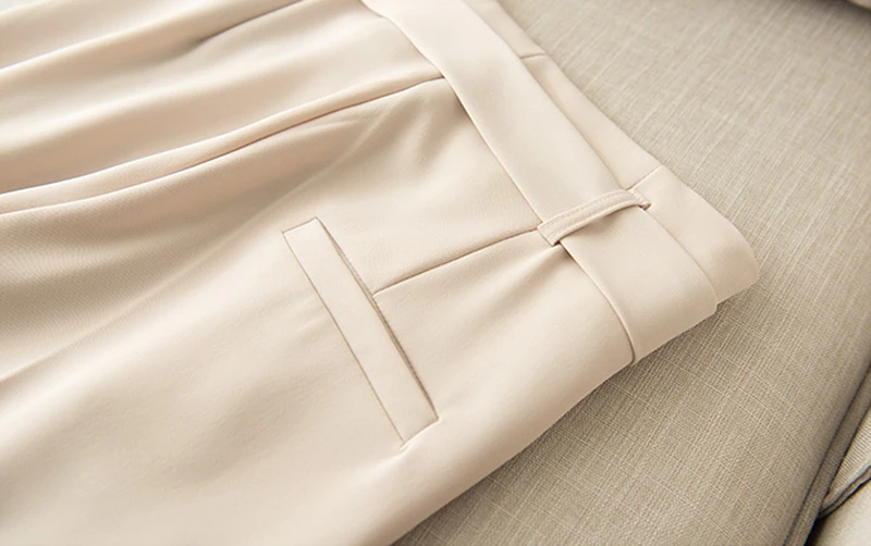 BGTEEVER женские брюки карандаш на шнуровке с завышенной талией и карманами поясом