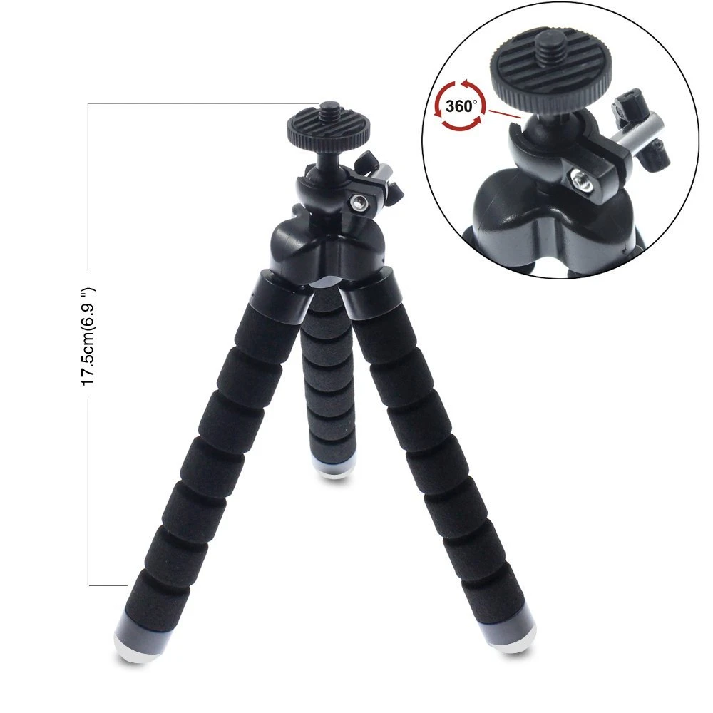 Гибкий Регулируемый мини-штатив YIXIANG универсальная подставка для камер GoPro Hero iPhone