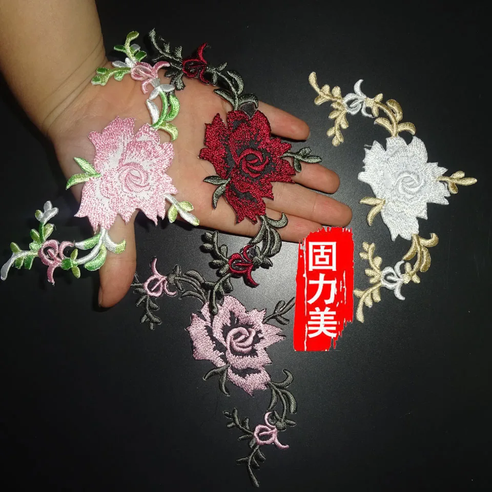 Комплект из 4 предметов с цветочным рисунком аппликация Сделай Сам Глажка одежды