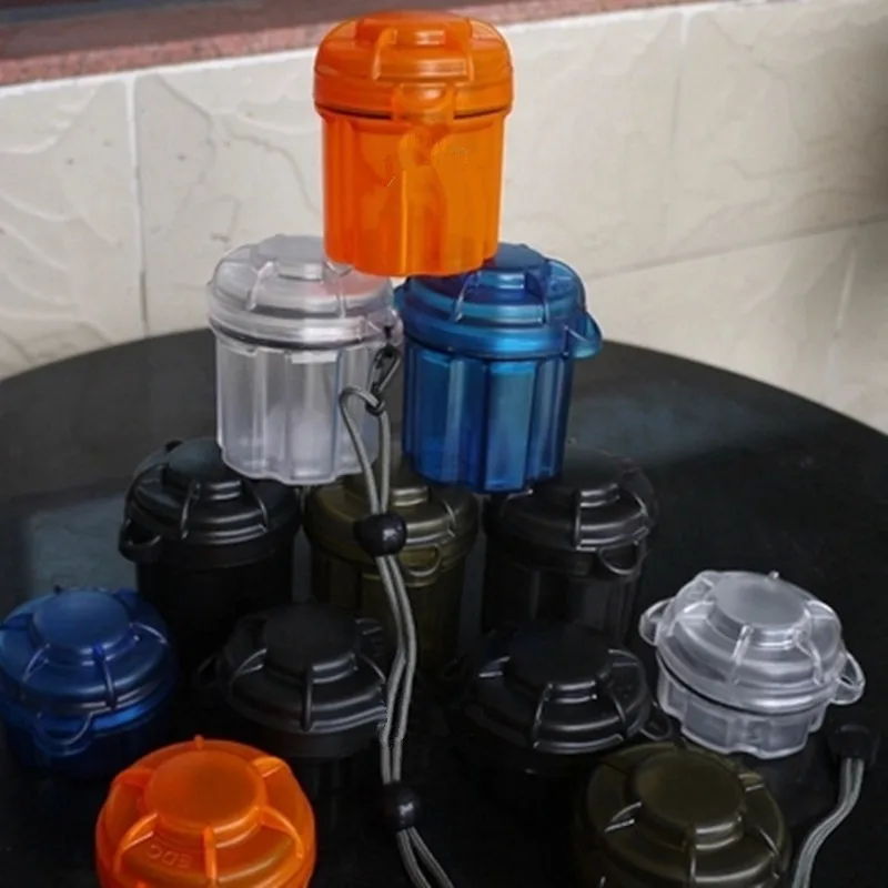 Титановый сплав Pill Box нескользящий герметичный водостойкий Чехол Poket инструменты для наружного кемпинга походные дорожные наборы