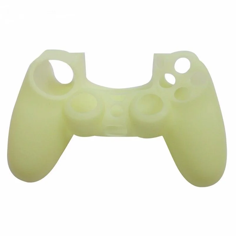 Lemon Цветной силиконовый защитный чехол для SONY Playstation 4 PS4 - Цвет: Lemon