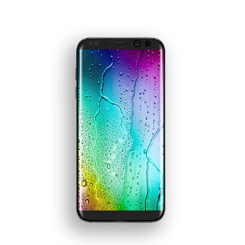 S8 3D защита экрана с изогнутой поверхностью для Samsung Galaxy Plus Закаленное стекло