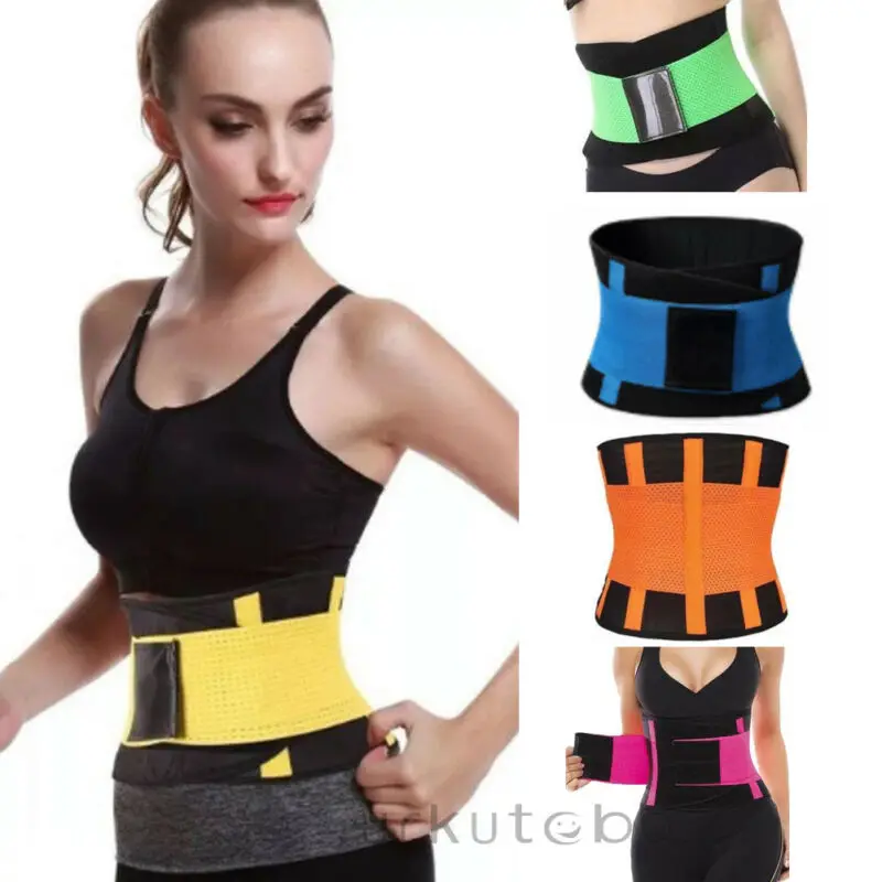 

Men Women Sport Shapewear Sweat Belt Waist Cincher Trainer Trimmer Gym Body Underwear Body Building Shaper