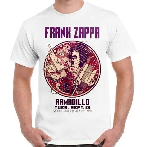 Frank Zappa броненосец плакат Остин Техас для ночного клуба босоножки в ретростиле с