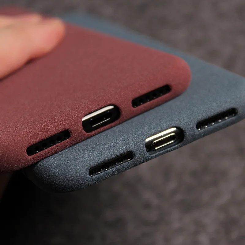 Роскошный Матовый чехол из песчаника для Huawei Y5 2019 Y6 Prime Pro Мягкий Силиконовый