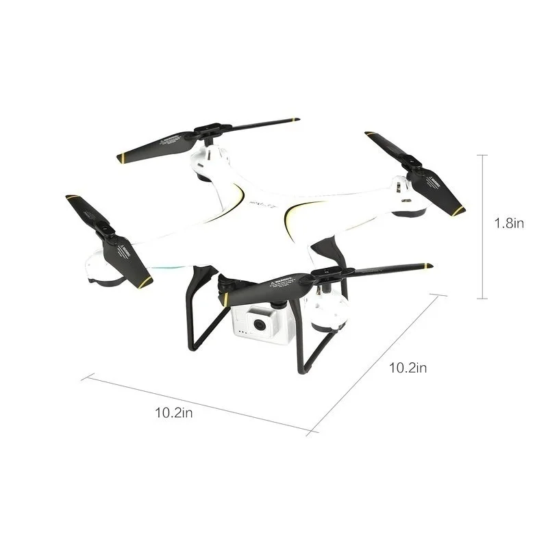 Автоматический возврат FPV Дрон с дистанционным управлением четырехосный самолет 2 Мп Wifi широкоугольная камера с режимом высоты без головы