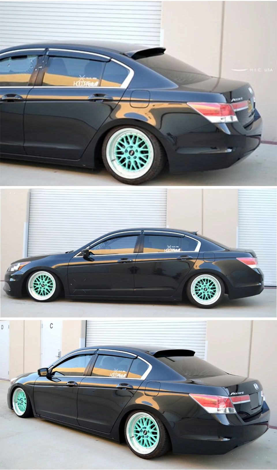 Задняя Крышка багажника автомобиля Спойлеры крыло для Honda Accord спойлер 1998- ABS Материал Защита от солнца на заднее стекло авто спойлер 6/7/8/9 поколения