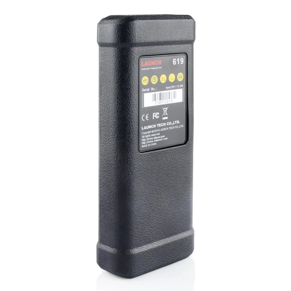 2017 Best OBD 2 OBD2 диагностики OP COM Автосканер LAUNCH Creader 619 Поддержка ABS подушки