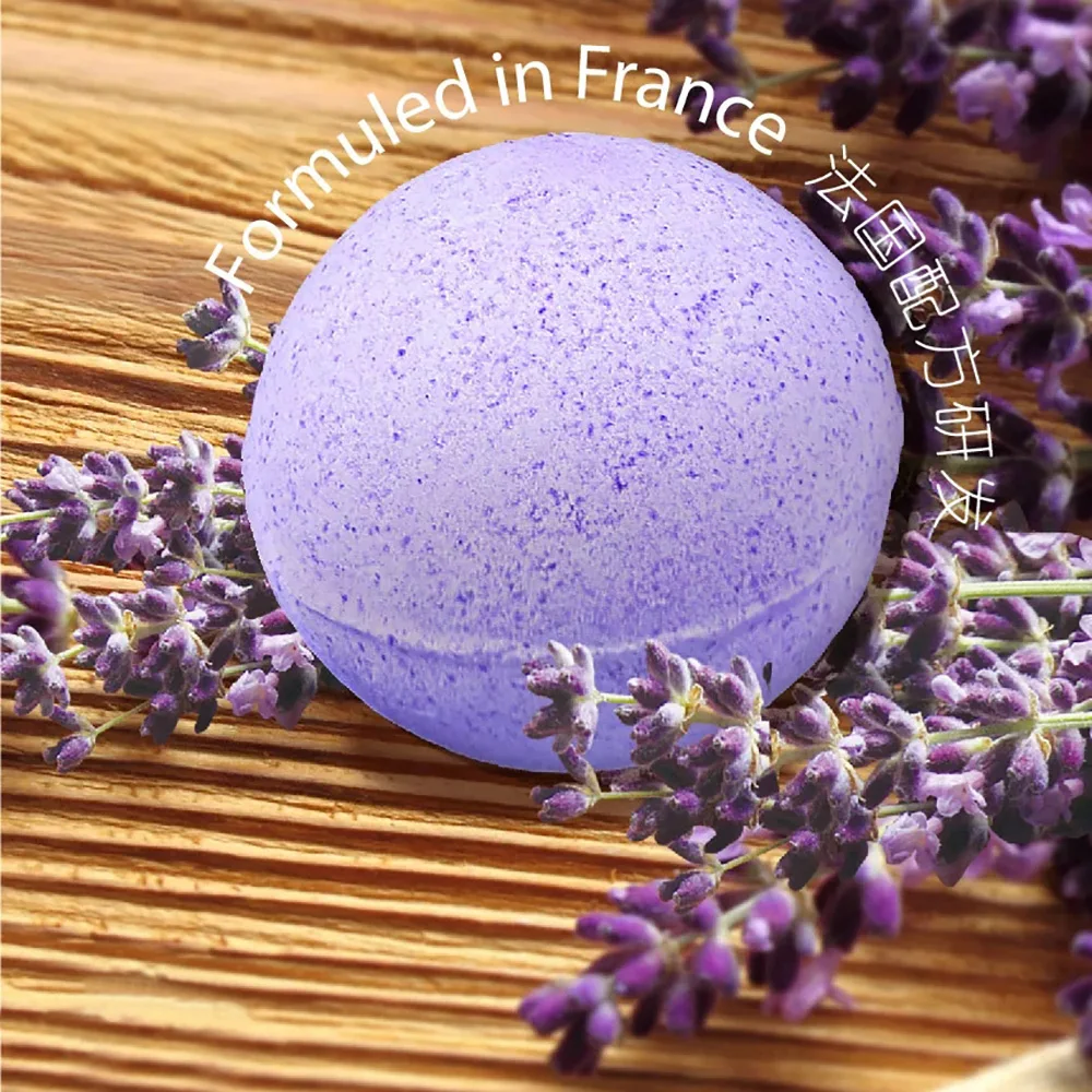 

8 Pcs/Set Natural Deep Sea Bath Salt Bath Balls Bomb Round Body Essential Oil Natural Bubble Bath Bombs Ball