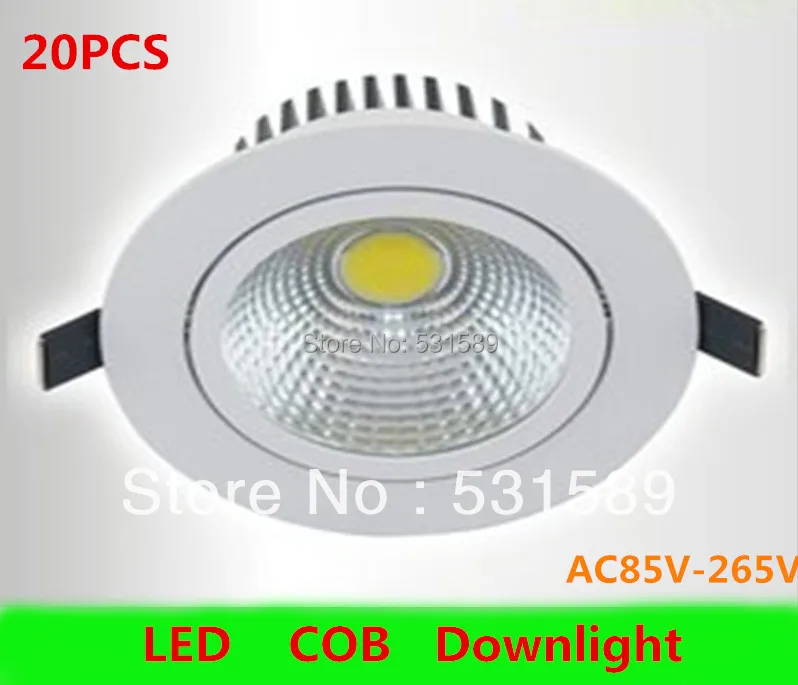 

Оптовая продажа 20 шт. Бесплатная доставка 10 Вт LED COB Потолочный светильник Холодный белый/теплый белый светодиодный светильник AC85V-265V