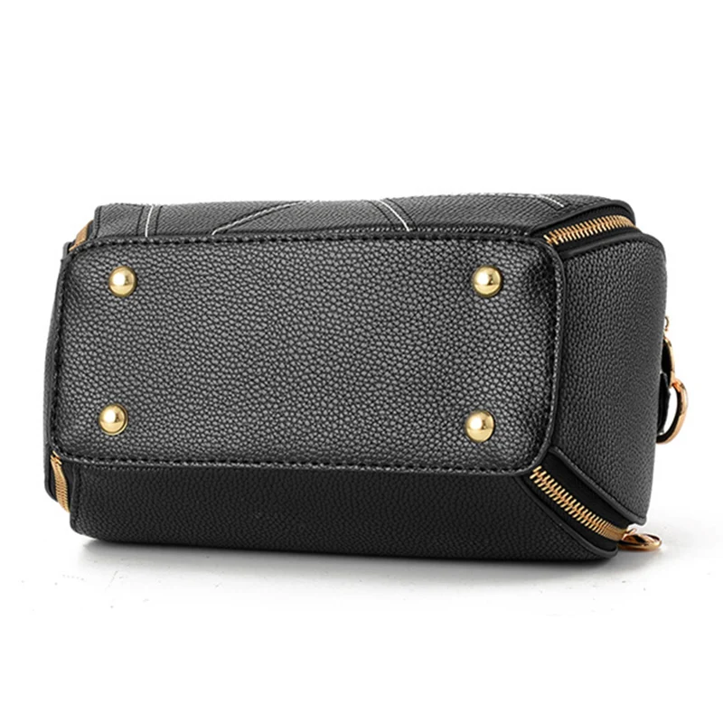 Мода 2017 г. женщина Геометрия небольшой V Стиль седло Роскошные Сумки Crossbody для Для