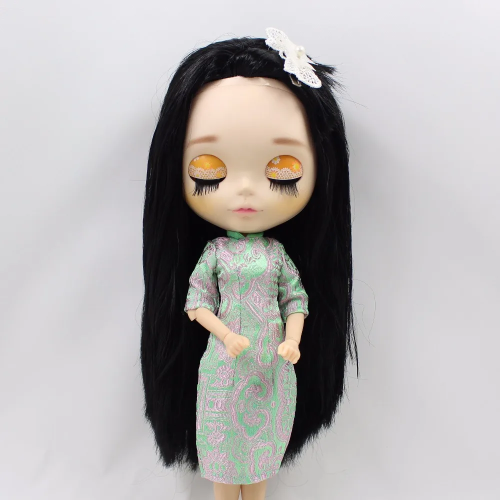 ICY DBS Blyth Кукольное платье Чонсам с древней вышивкой|Куклы| |