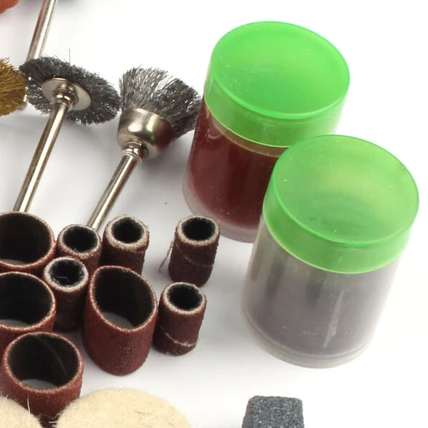 100 шт. сверло Поворотный Комплект для шлифовки шлифовальной полировки подходит