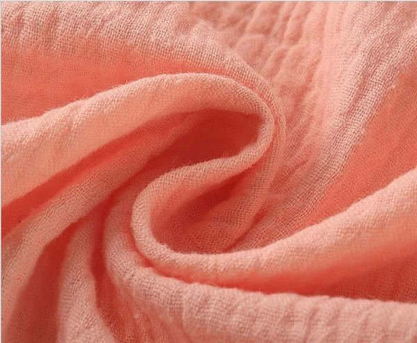 Хлопковая двойная креповая ткань хлопковая марлевая ткань|gauze cloth|double crepecrepe fabric |