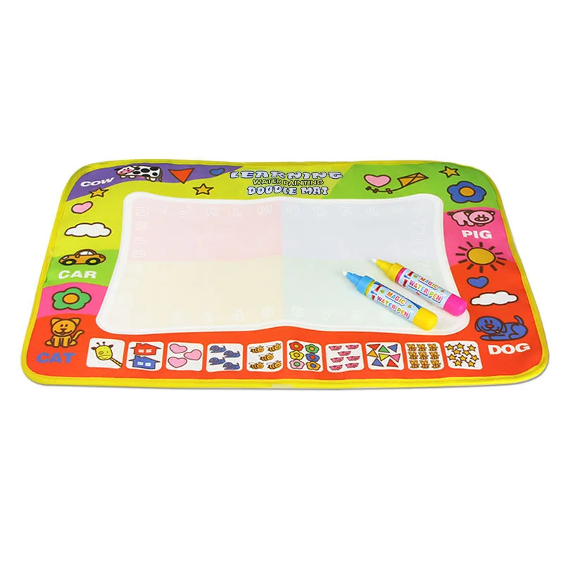 Детский коврик для рисования доска воды аква большая волшебная игрушка письма