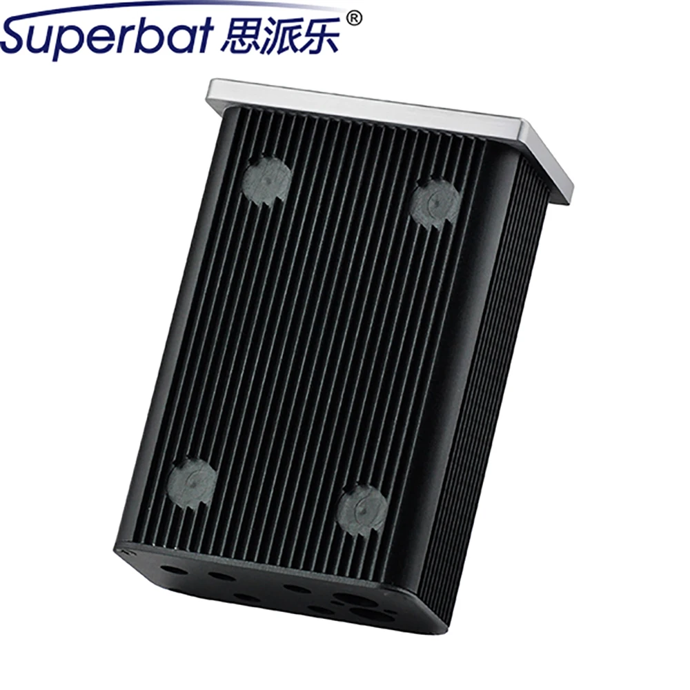 Superbat 4.53&quot3.15&quot1.77&quot Extruded Aluminum 115*80*45mm Electronics Project Case Amplifier Instrument Enclosure HIFI Tube Shell |
