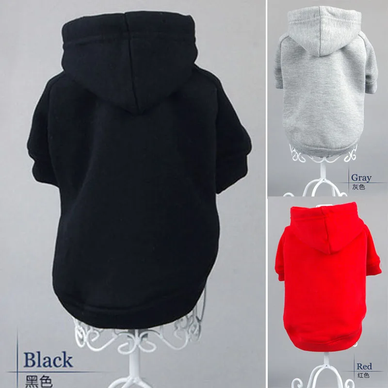 New Design Pet Dogs Hoodie Sweatshirt Dog Clothes Cat Coat Jacket Puppy Apparel 3 Colors 6 size Hot Sale | Дом и сад