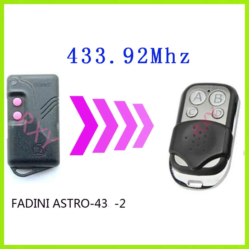 

FADINI ASTRO-43-2 remote control 433.92mhz gate garage door FADINI 433mhz remote control