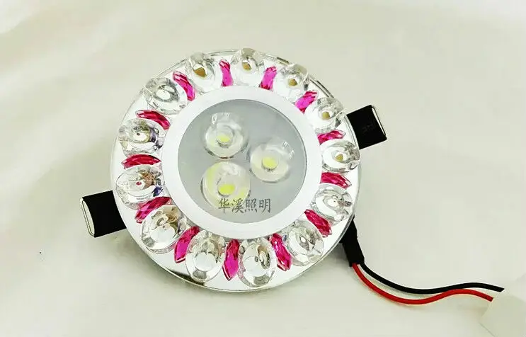 Потолочная Светодиодная лампа фиолетового цвета 3 Вт 85 265 в|led ceiling lamp|downlight spotceiling