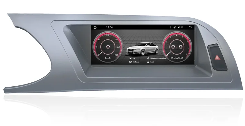 Автомобильный мультимедийный плеер на Android 7 1 для Audi A4 A4L S4 A5 2009 2016 концерта MMI 2 Гб