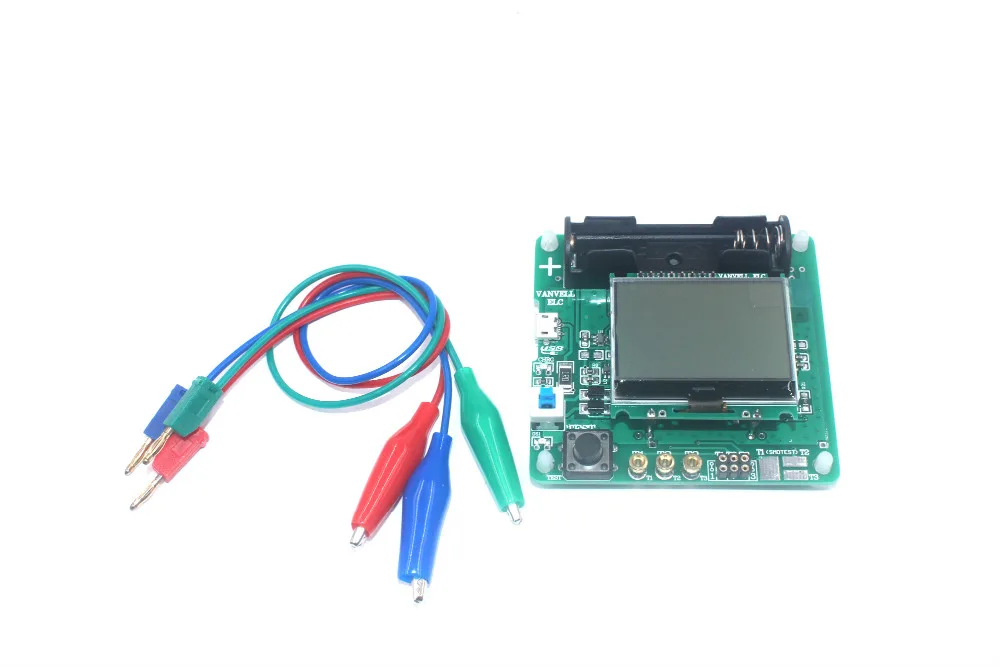 Новейшая версия индуктора-конденсатора ESR метр DIY MG328 Многофункциональный тест