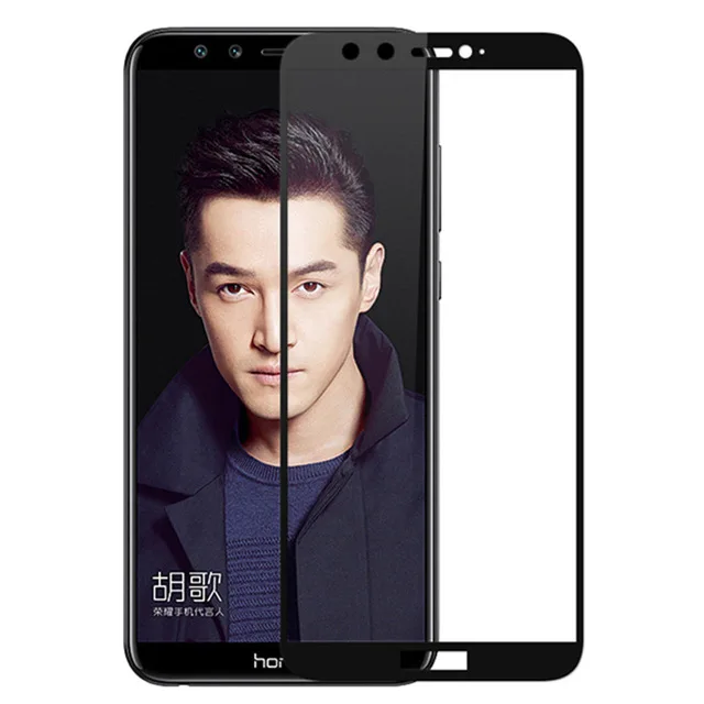 2 шт. Стекло huawei Honor 9 Lite Полное покрытие Экран протектор фильм анти Браст