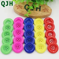 20pcs 25mm 4 holes colorful resin coat buttons large fashion buttons clothing accessories diy sewing craft accessories scrapbook